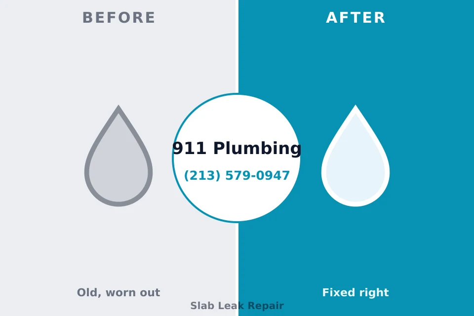 Before and after: plumbing company Thruston, KY